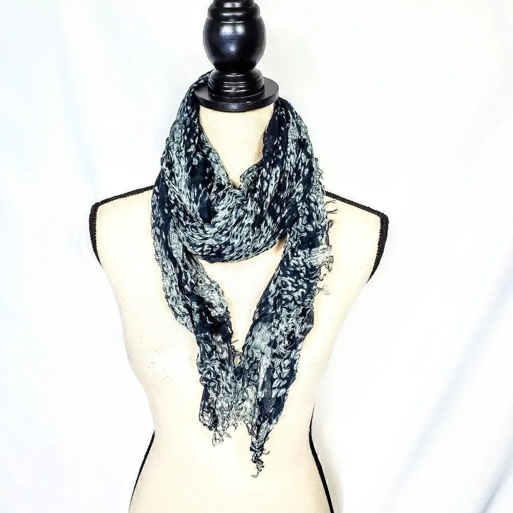 Tahari Snakeskin Print Large Modal Scarf